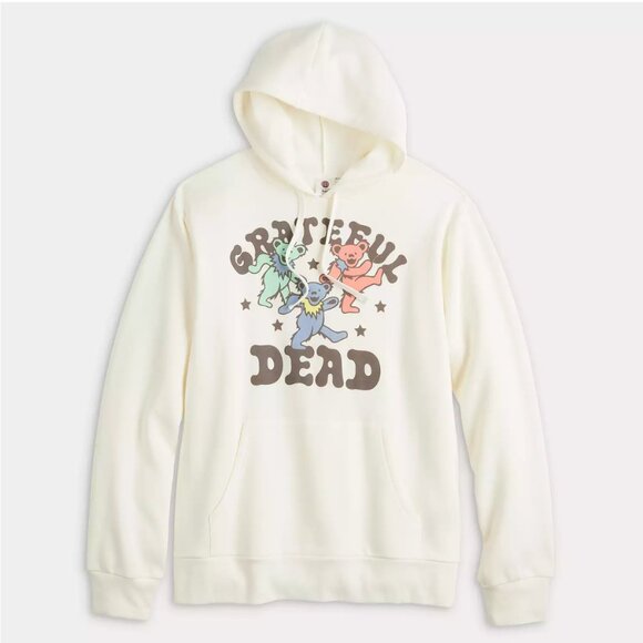Men's Grateful Dead Stars Graphic Hoodie Size Small NWT - Picture 1 of 4